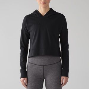 Lululemon Cut Above Pullover cropped hoodie